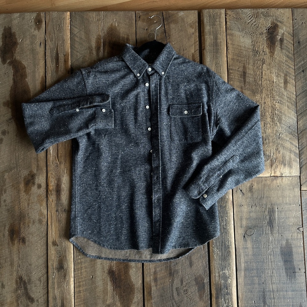 Taylor Stitch Gray Casual Button Down Shirt
